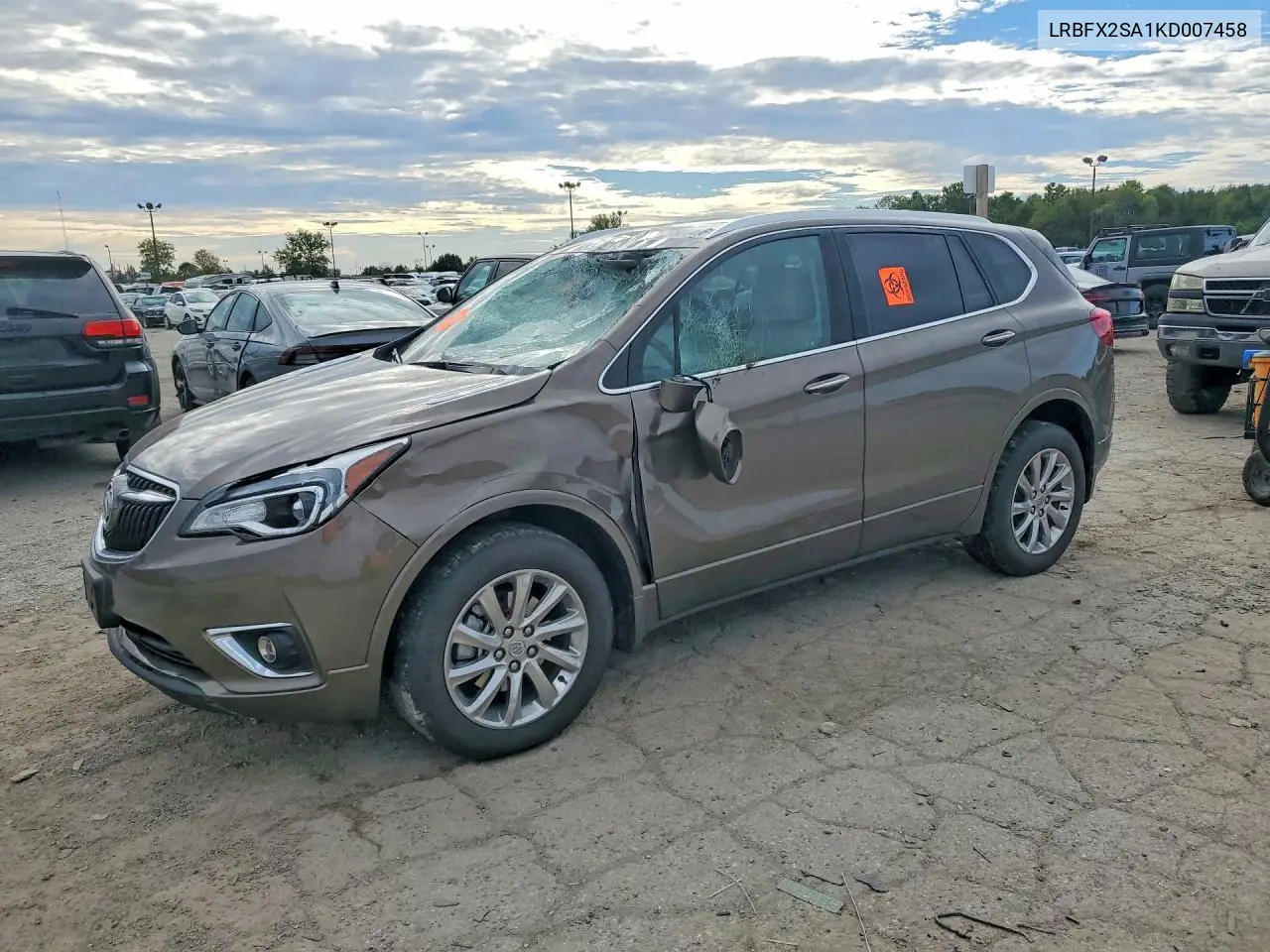 BUICK ENVISION 2019, VIN LRBFX2SA1KD007458