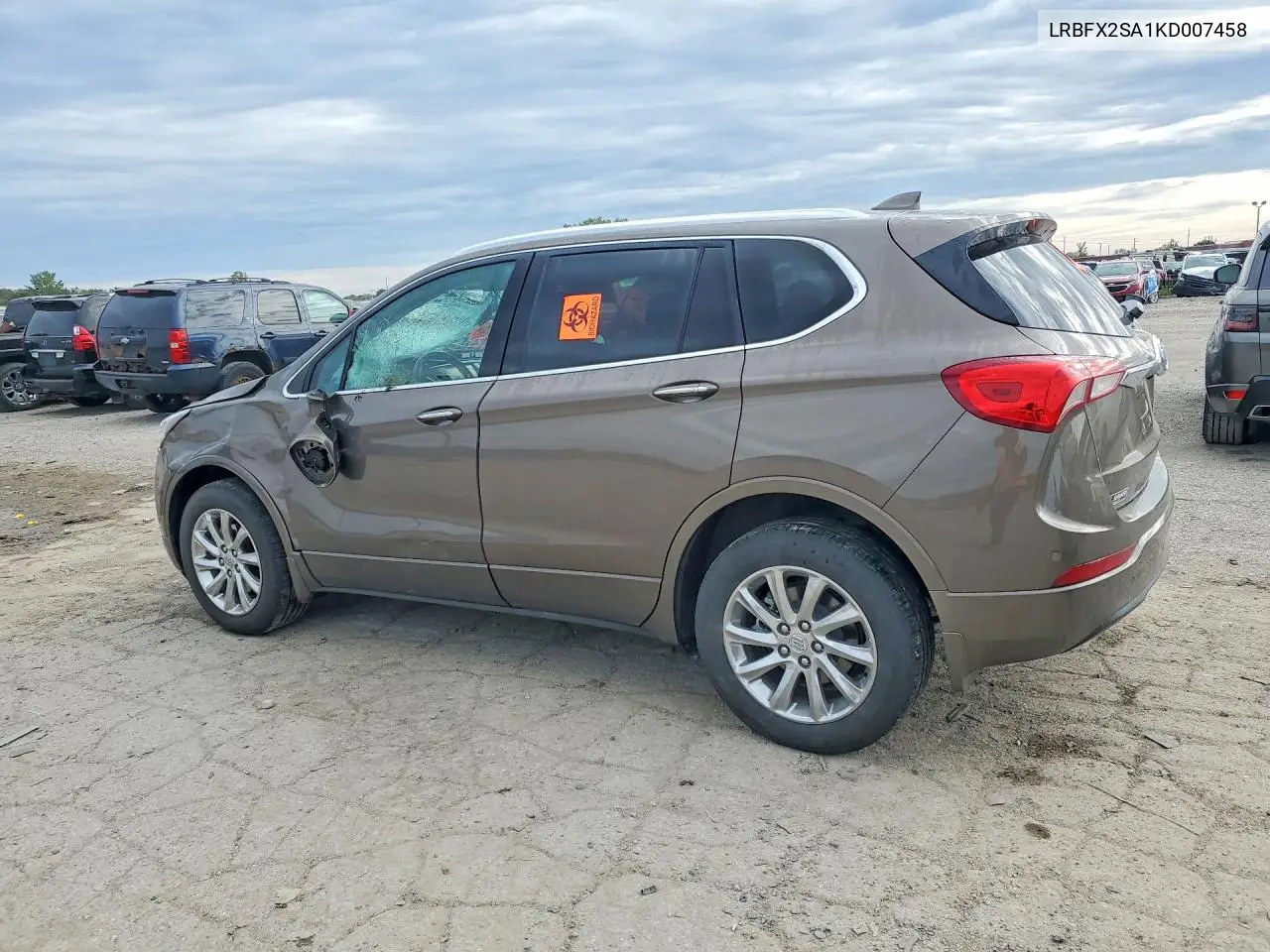 2019 BUICK ENVISION VIN LRBFX2SA1KD007458 — фото 2