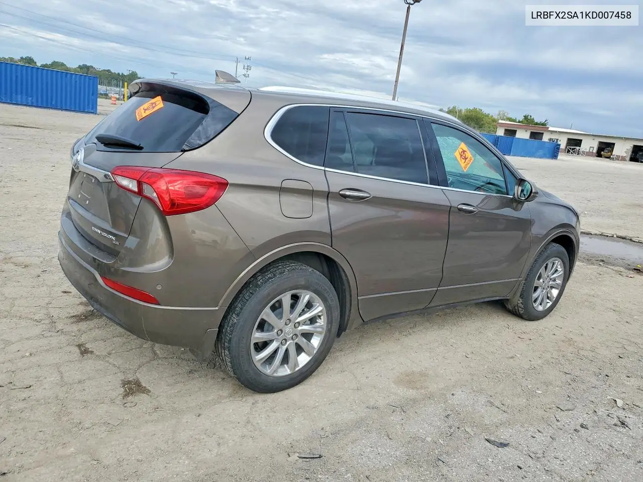 2019 BUICK ENVISION VIN LRBFX2SA1KD007458 — фото 3