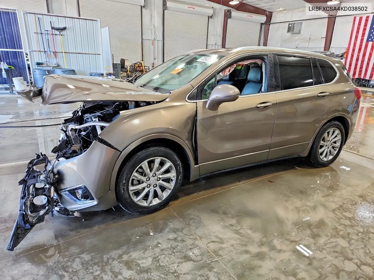 BUICK ENVISION 2019, VIN LRBFXCSA4KD038502
