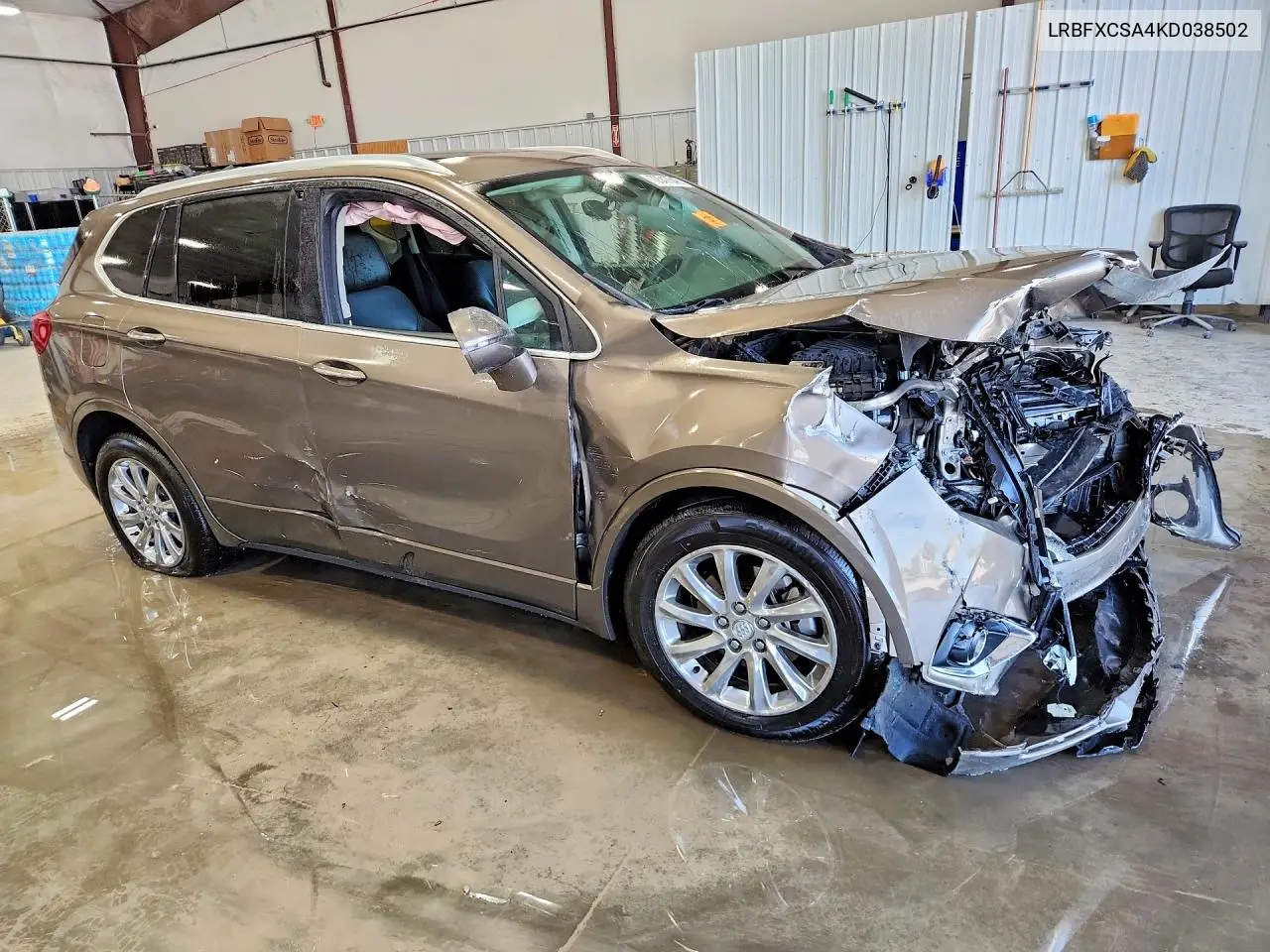 2019 BUICK ENVISION VIN LRBFXCSA4KD038502 — фото 4
