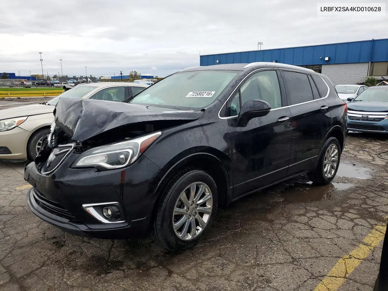 BUICK ENVISION 2019, VIN LRBFX2SA4KD010628