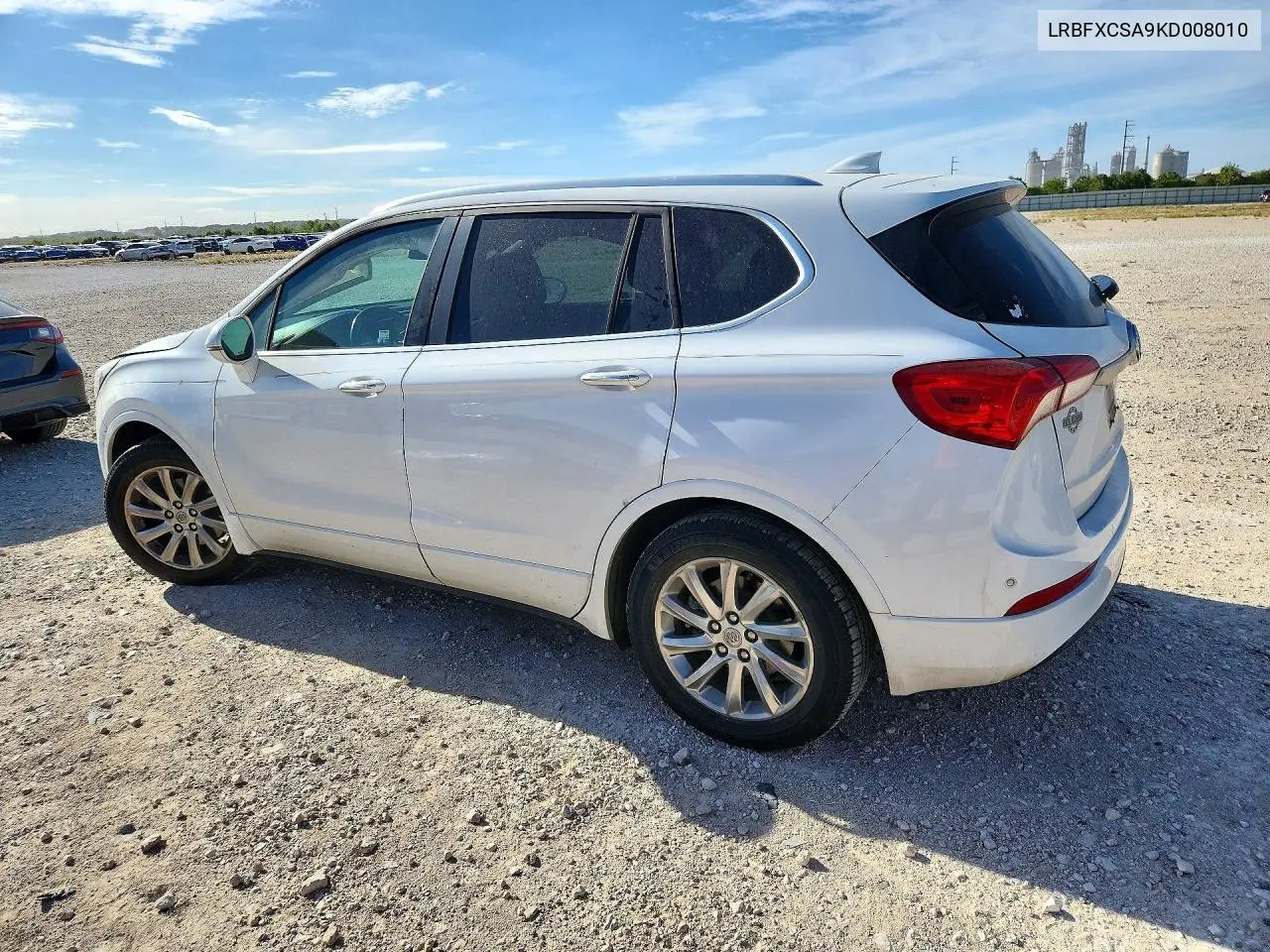 2019 BUICK ENVISION VIN LRBFXCSA9KD008010 — фото 2