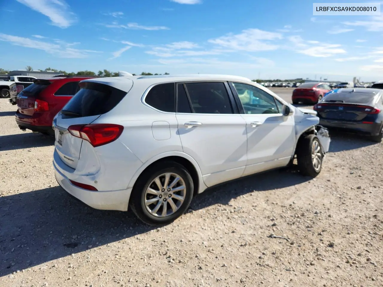 2019 BUICK ENVISION VIN LRBFXCSA9KD008010 — фото 3