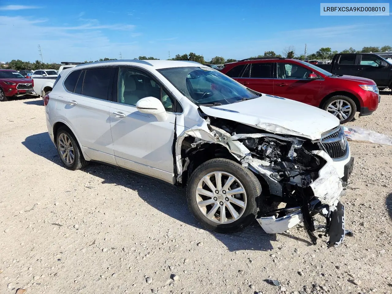 2019 BUICK ENVISION VIN LRBFXCSA9KD008010 — фото 4