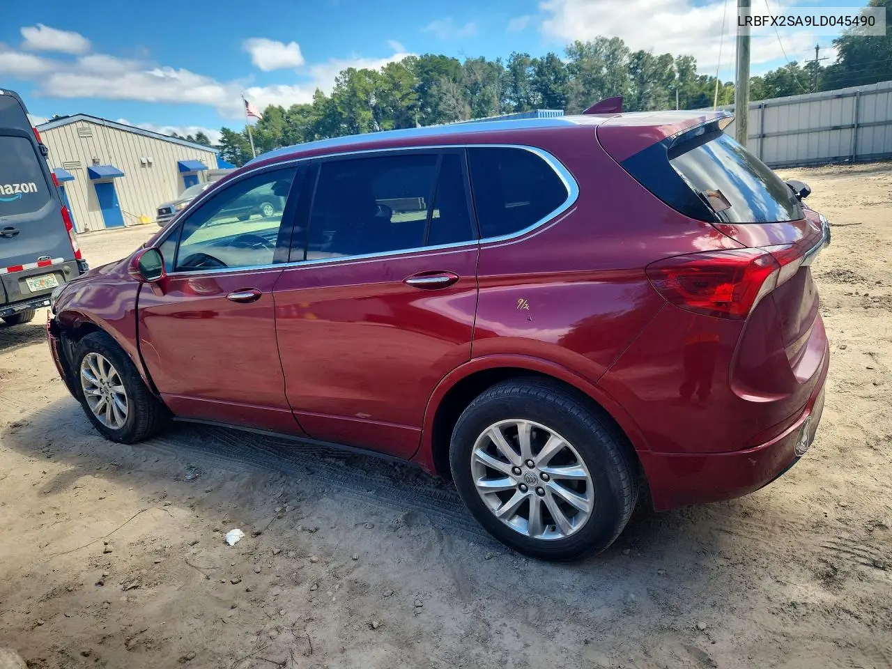 2020 BUICK ENVISION VIN LRBFX2SA9LD045490 — фото 2