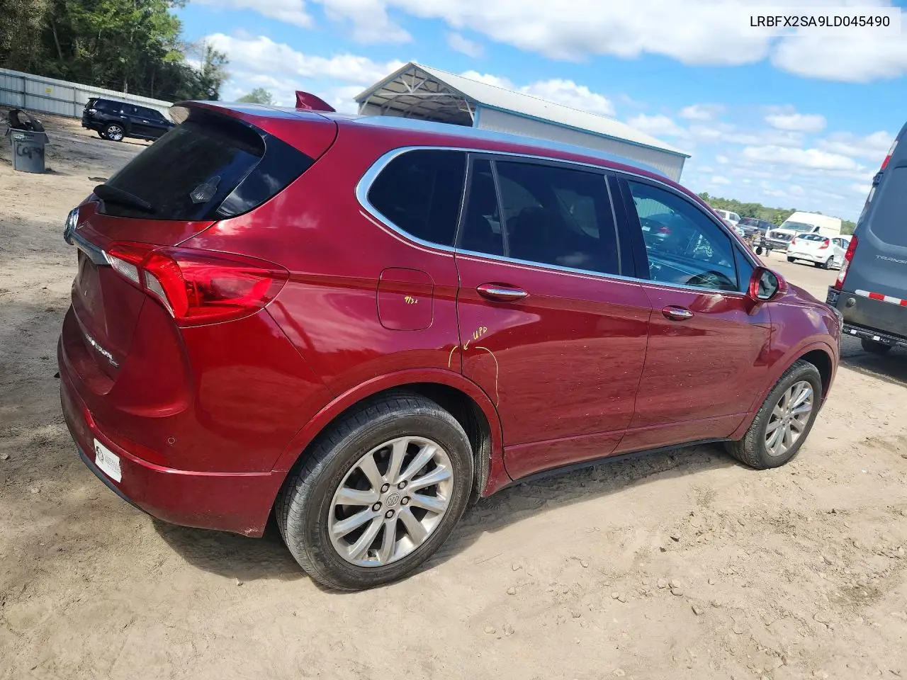 2020 BUICK ENVISION VIN LRBFX2SA9LD045490 — фото 3