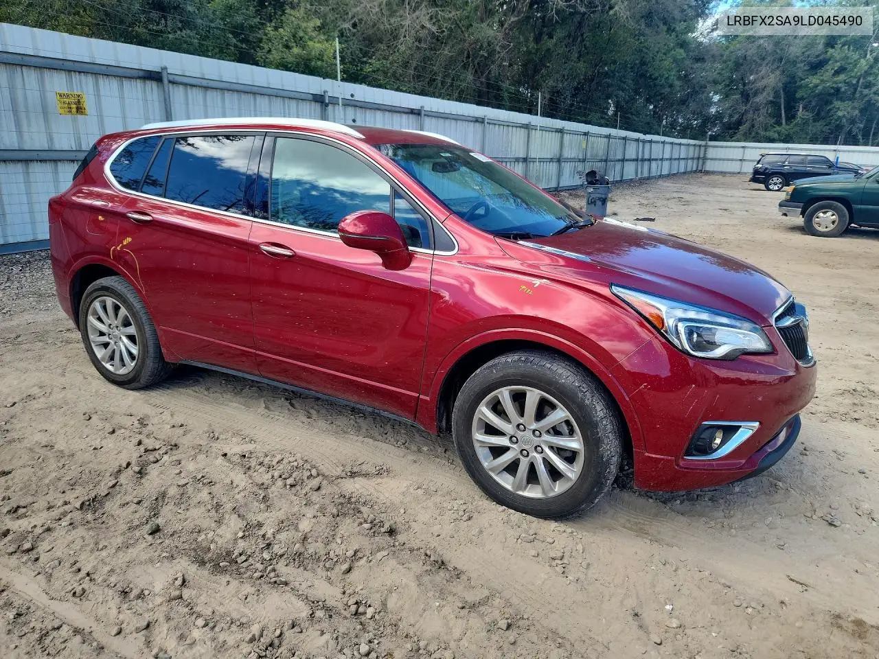2020 BUICK ENVISION VIN LRBFX2SA9LD045490 — фото 4