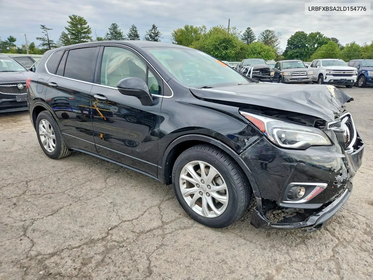 2020 BUICK ENVISION VIN LRBFXBSA2LD154776 — фото 4