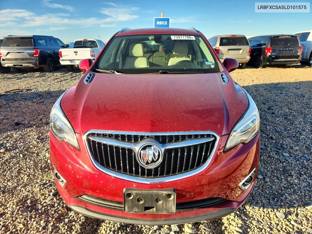 2020 BUICK ENVISION VIN LRBFXCSA5LD101575 — фото 5