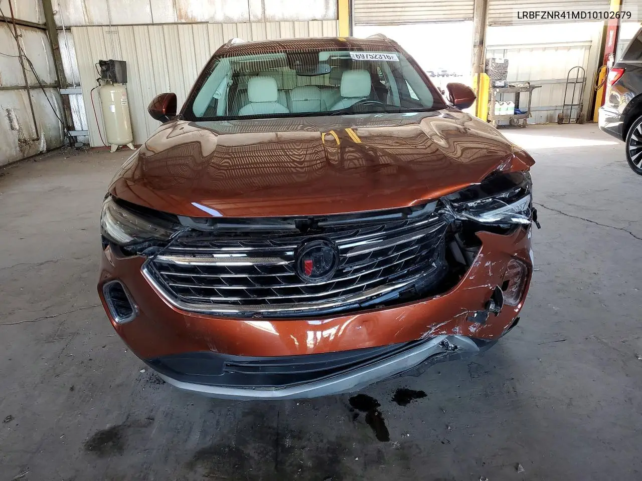2021 BUICK ENVISION VIN LRBFZNR41MD102679 — фото 5