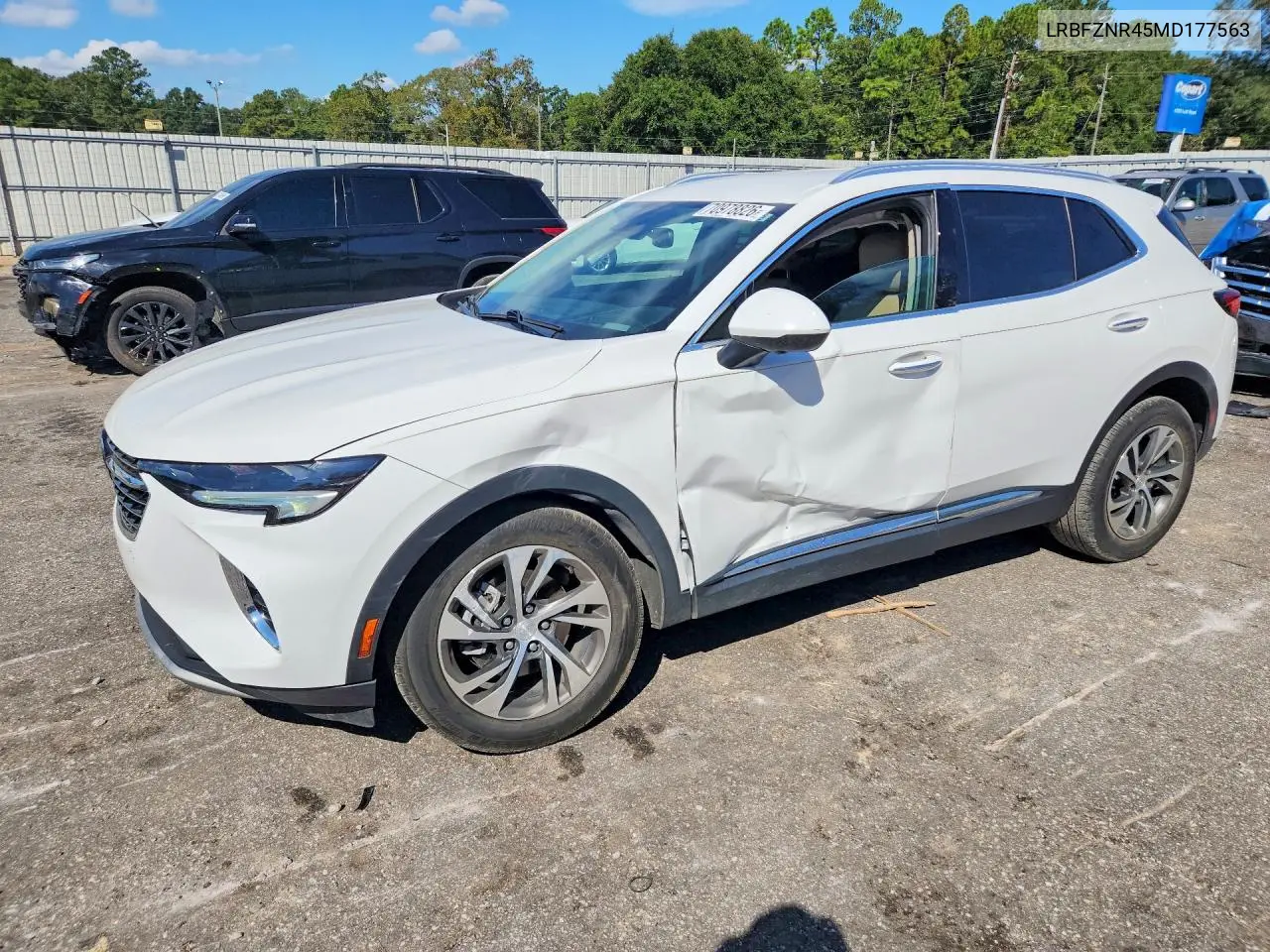 BUICK ENVISION 2021, VIN LRBFZNR45MD177563