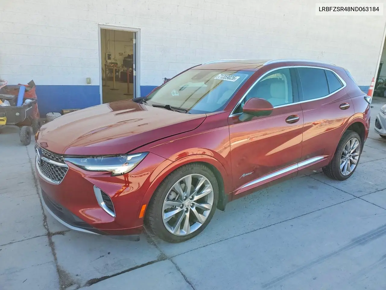 BUICK ENVISION 2022, VIN LRBFZSR48ND063184