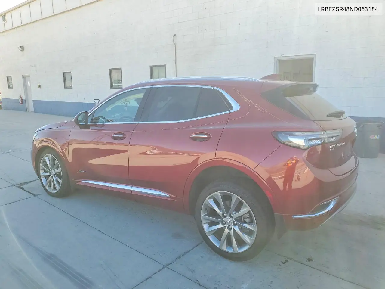 2022 BUICK ENVISION VIN LRBFZSR48ND063184 — фото 2