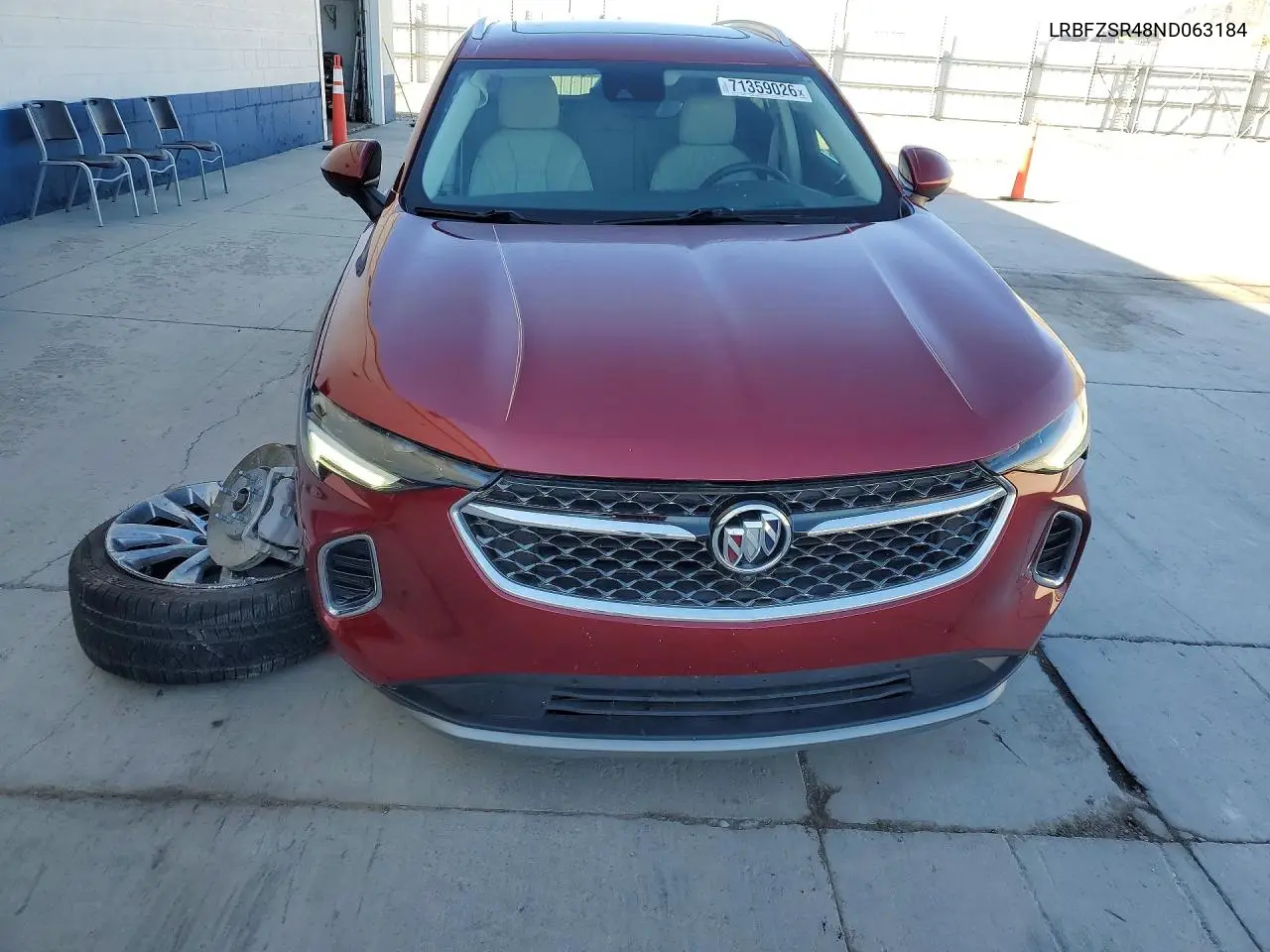 2022 BUICK ENVISION VIN LRBFZSR48ND063184 — фото 5