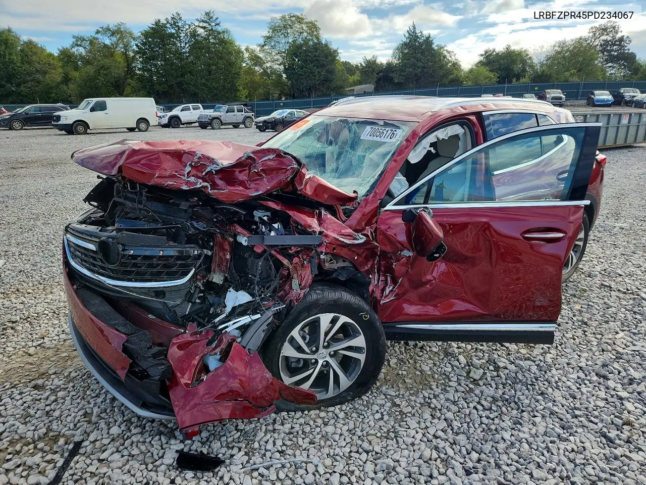 BUICK ENVISION 2023, VIN LRBFZPR45PD234067