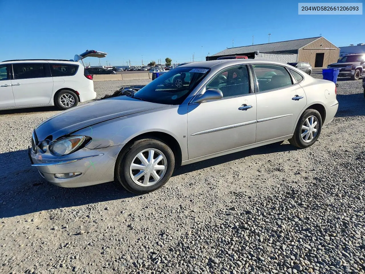 BUICK LACROSSE 2006, VIN 2G4WD582661206093