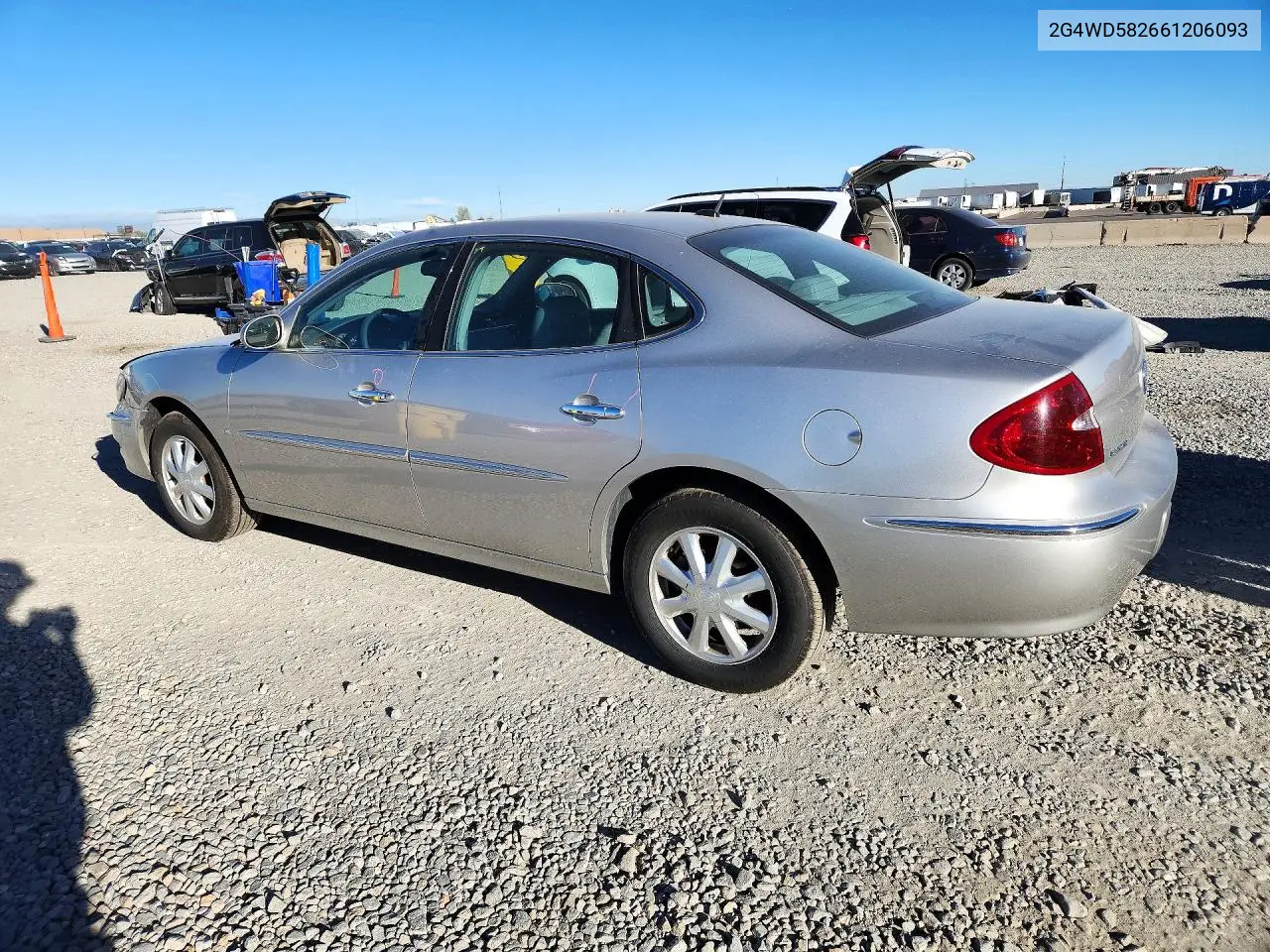 2006 BUICK LACROSSE VIN 2G4WD582661206093 — фото 2