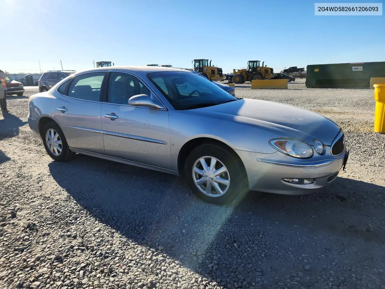 2006 BUICK LACROSSE VIN 2G4WD582661206093 — фото 4