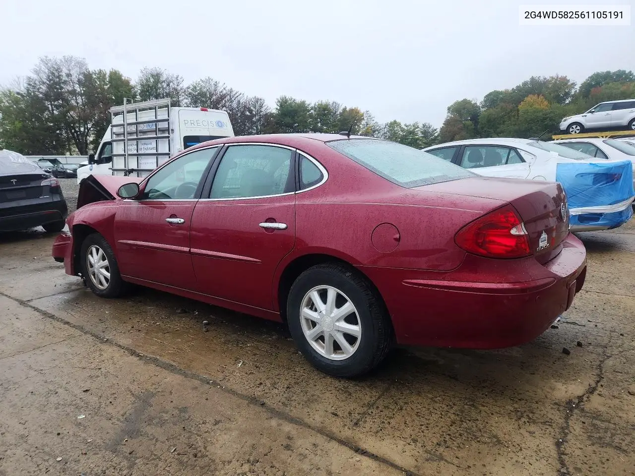 2006 BUICK LACROSSE VIN 2G4WD582561105191 — фото 2