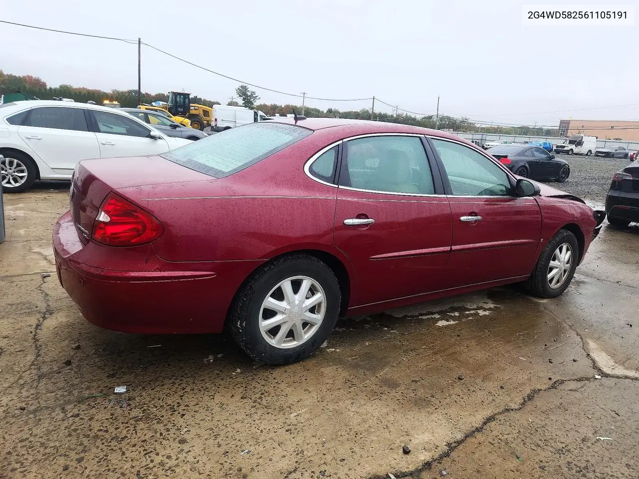 2006 BUICK LACROSSE VIN 2G4WD582561105191 — фото 3