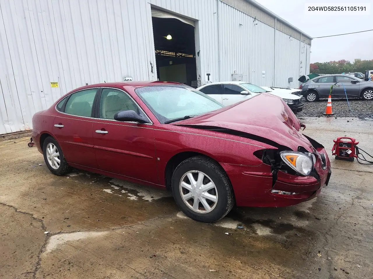 2006 BUICK LACROSSE VIN 2G4WD582561105191 — фото 4