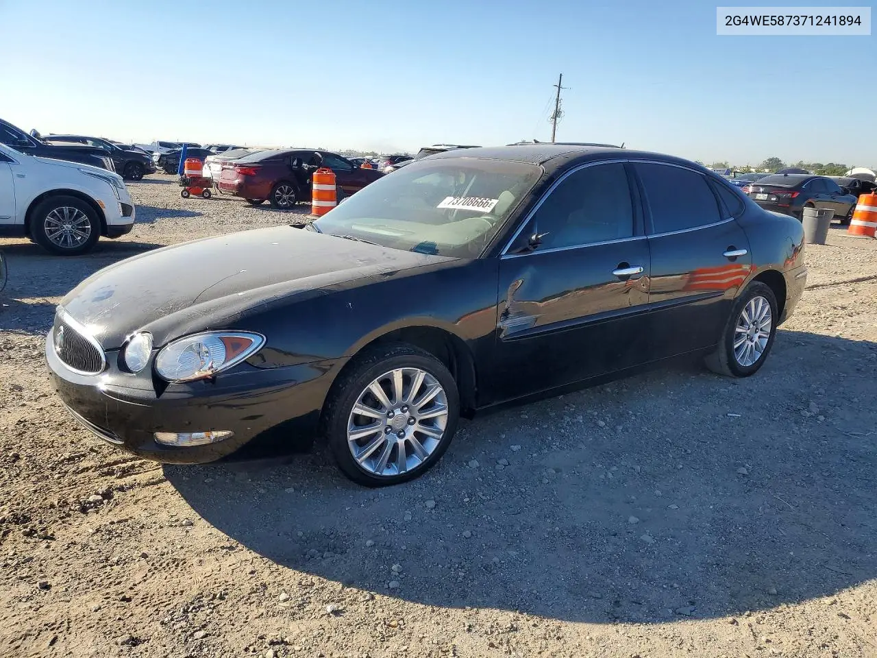 BUICK LACROSSE 2007, VIN 2G4WE587371241894