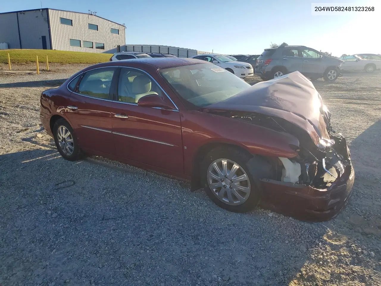2008 BUICK LACROSSE VIN 2G4WD582481323268 — фото 4