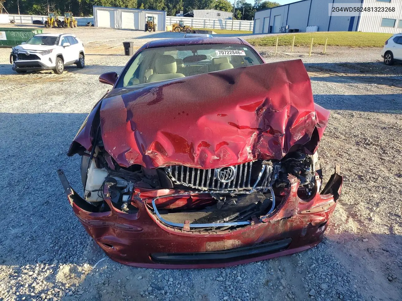 2008 BUICK LACROSSE VIN 2G4WD582481323268 — фото 5