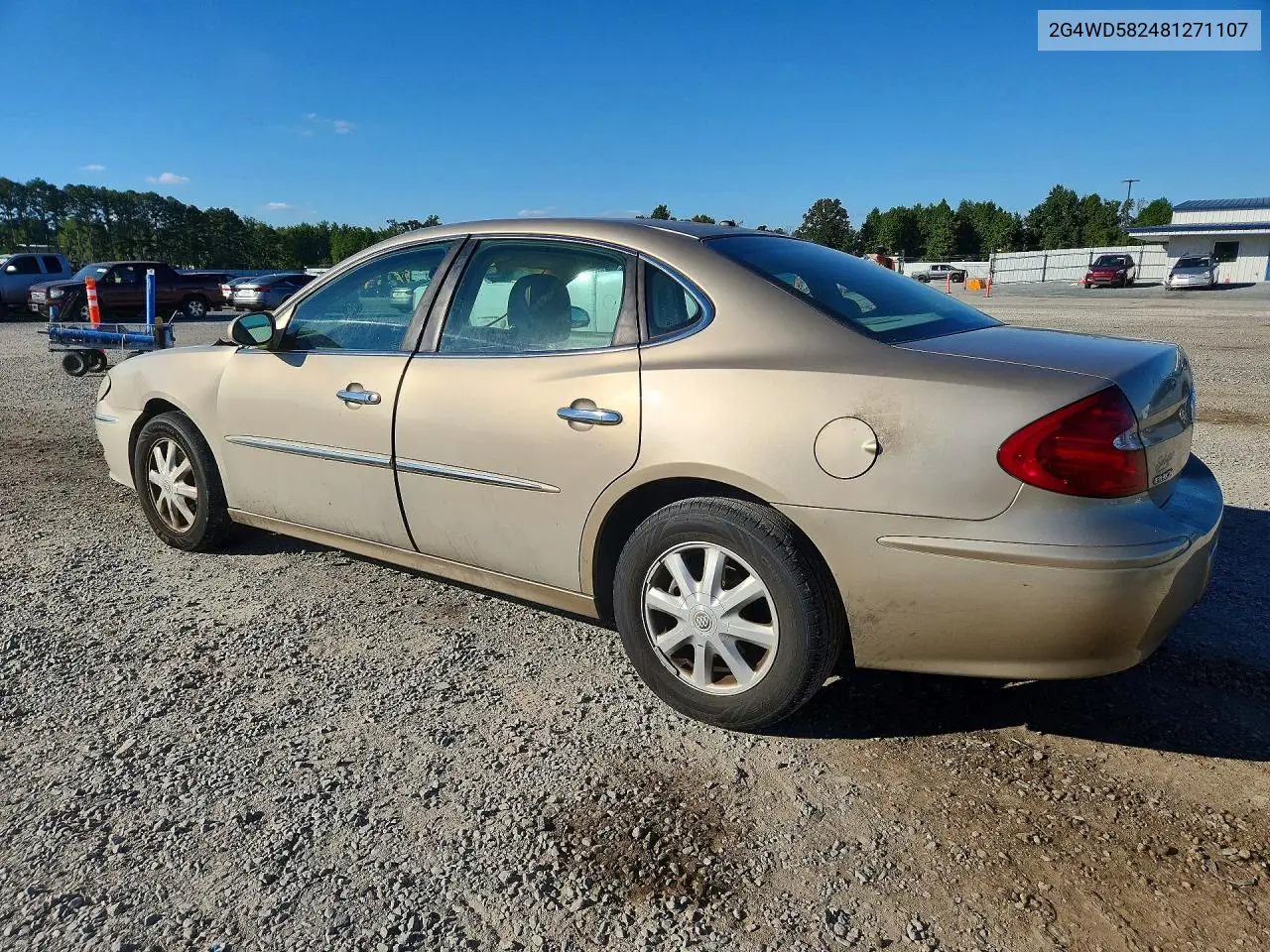2008 BUICK LACROSSE VIN 2G4WD582481271107 — фото 2