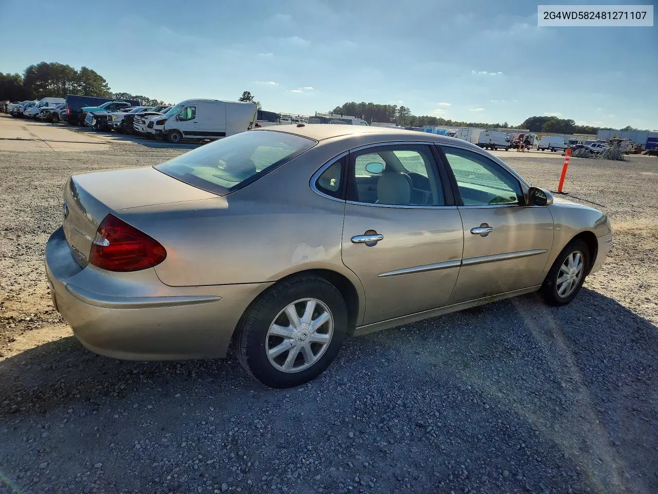 2008 BUICK LACROSSE VIN 2G4WD582481271107 — фото 3