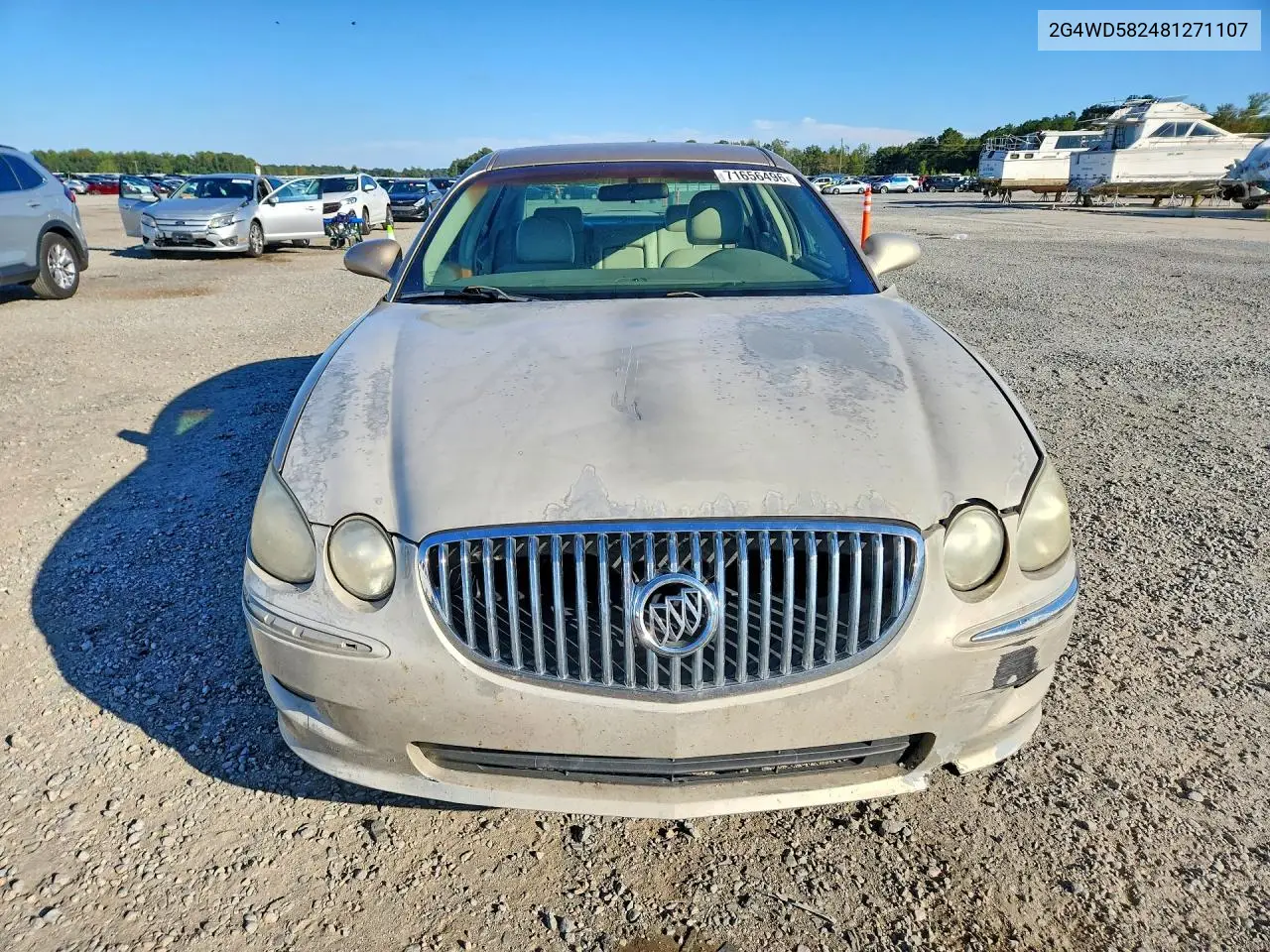 2008 BUICK LACROSSE VIN 2G4WD582481271107 — фото 5