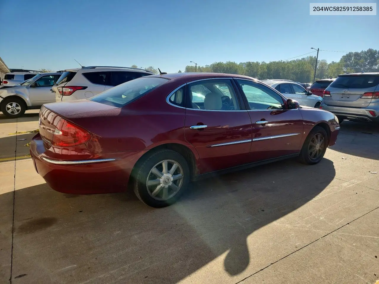 2009 BUICK LACROSSE VIN 2G4WC582591258385 — фото 3