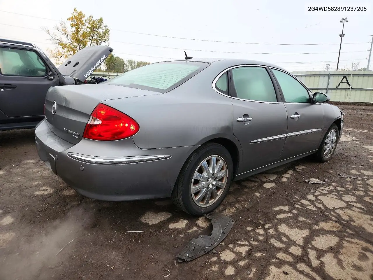 2009 BUICK LACROSSE VIN 2G4WD582891237205 — фото 3