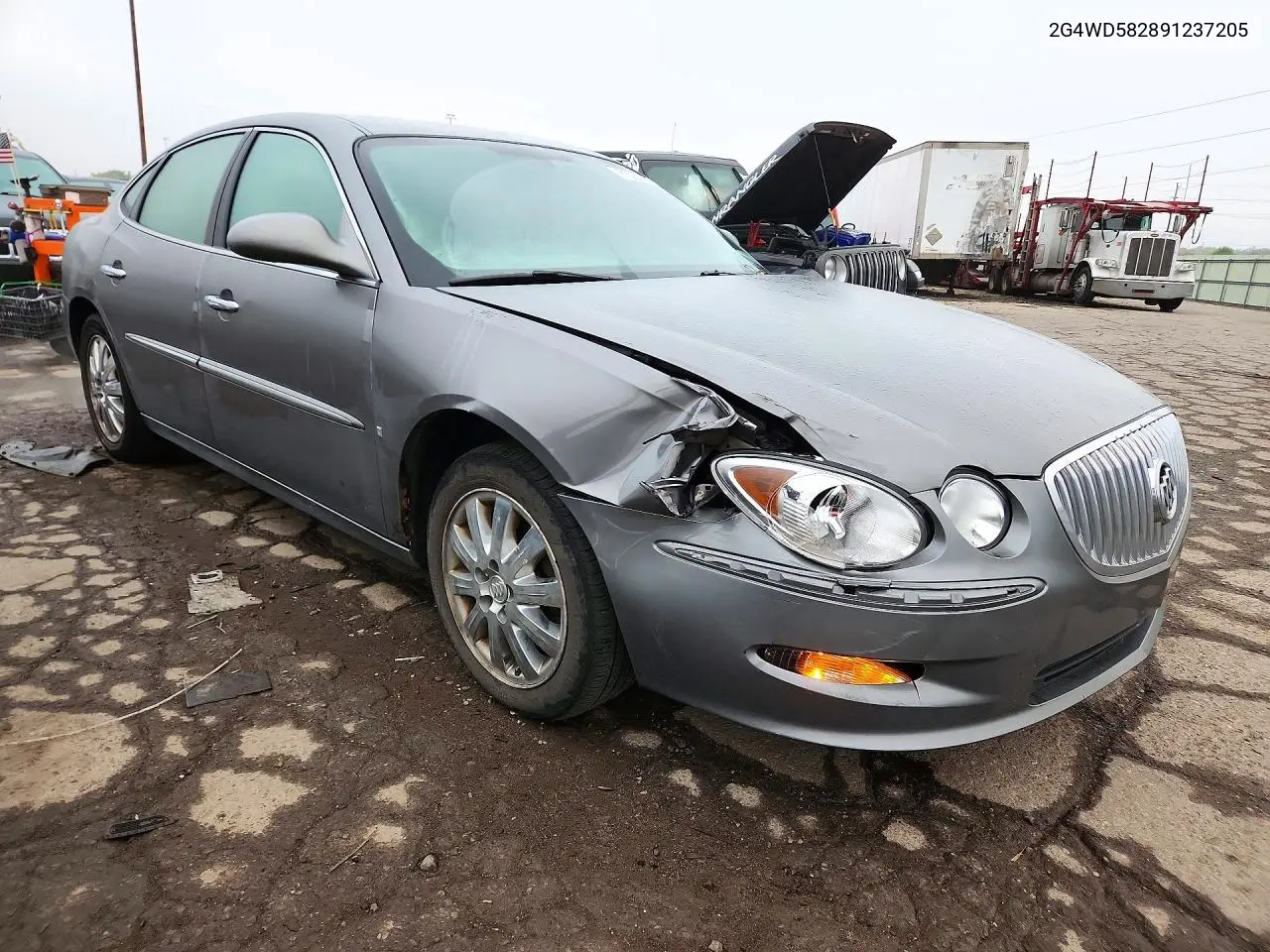 2009 BUICK LACROSSE VIN 2G4WD582891237205 — фото 4