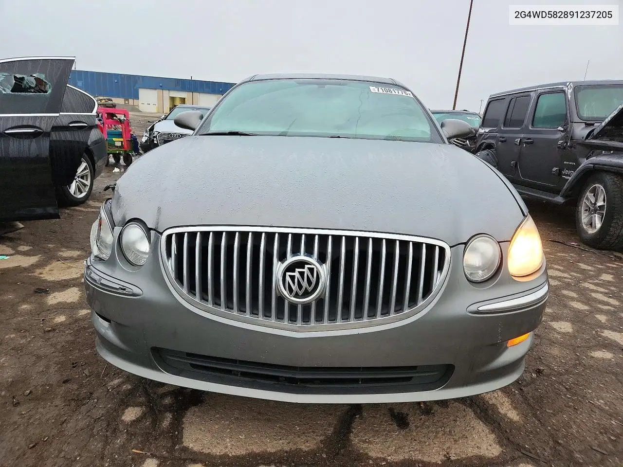 2009 BUICK LACROSSE VIN 2G4WD582891237205 — фото 5