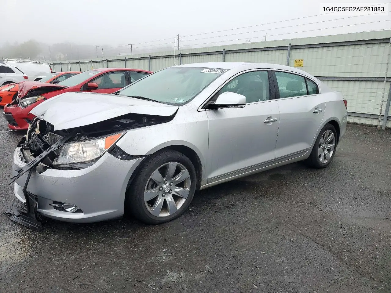 BUICK LACROSSE 2010, VIN 1G4GC5EG2AF281883