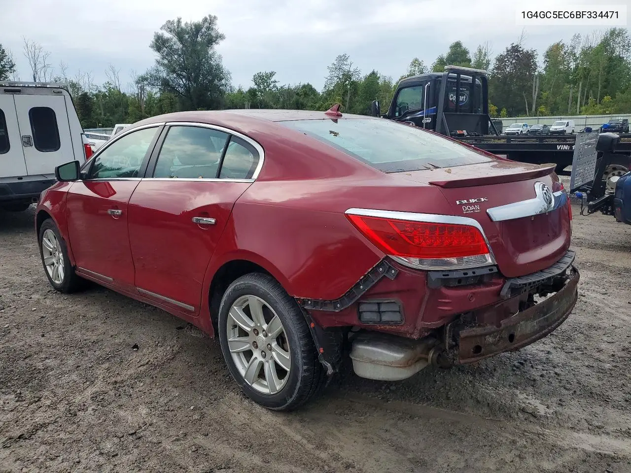2011 BUICK LACROSSE VIN 1G4GC5EC6BF334471 — фото 2