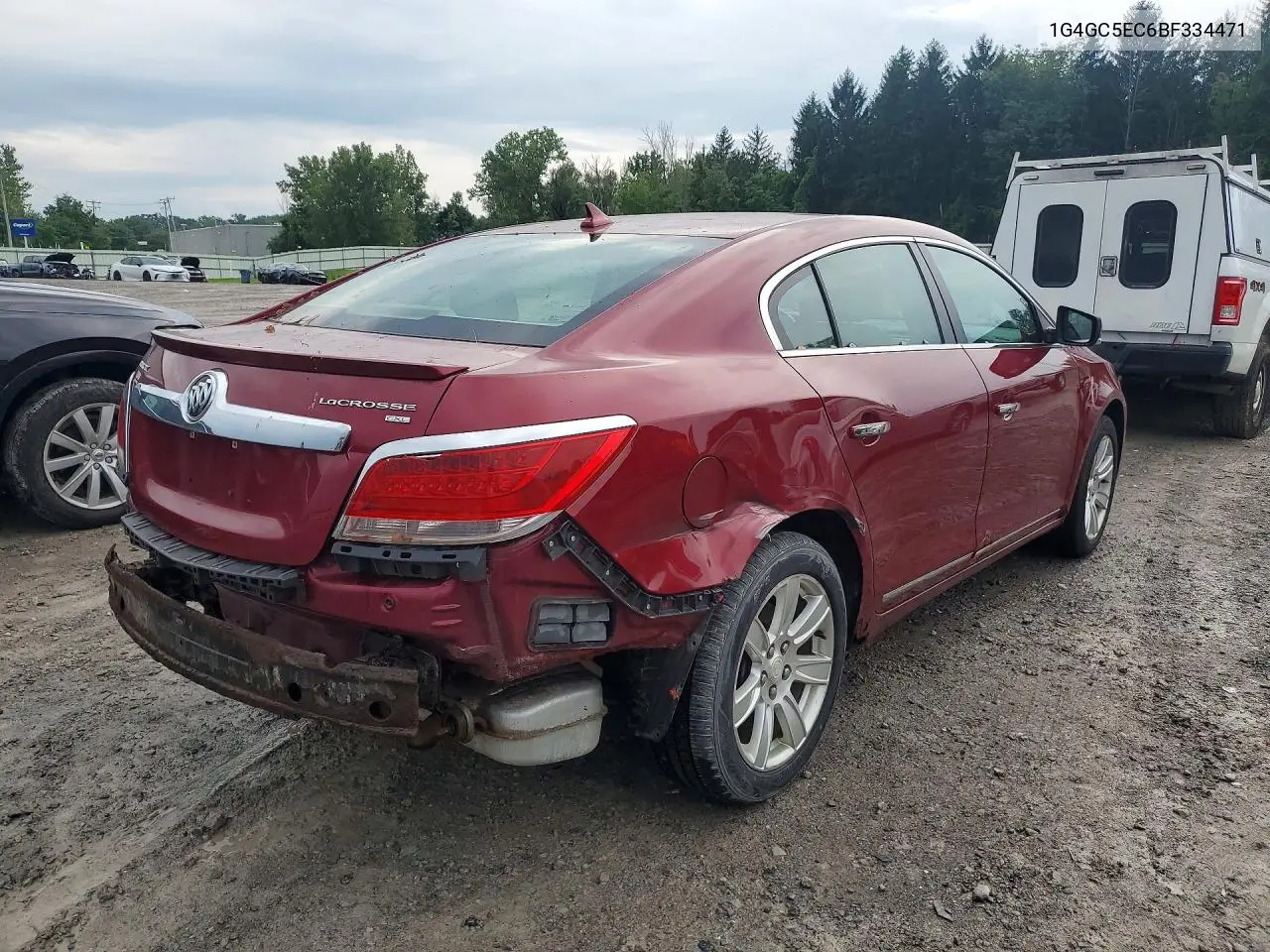 2011 BUICK LACROSSE VIN 1G4GC5EC6BF334471 — фото 3