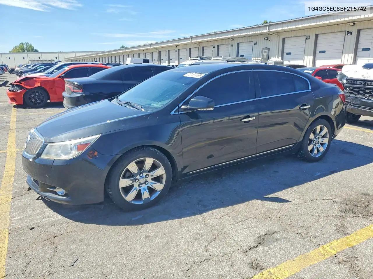 BUICK LACROSSE 2011, VIN 1G4GC5EC8BF215742