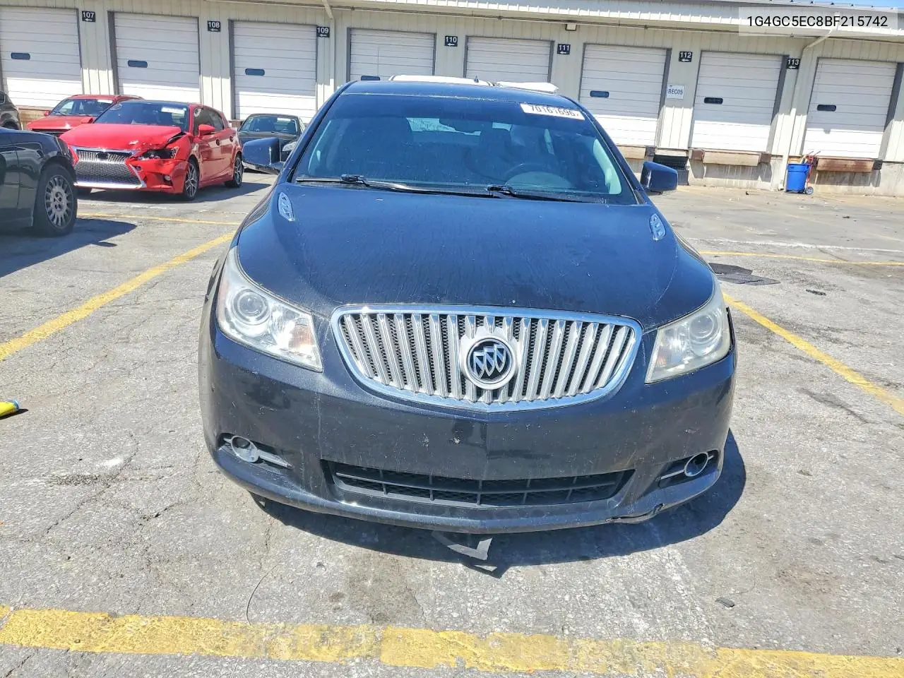 2011 BUICK LACROSSE VIN 1G4GC5EC8BF215742 — фото 5