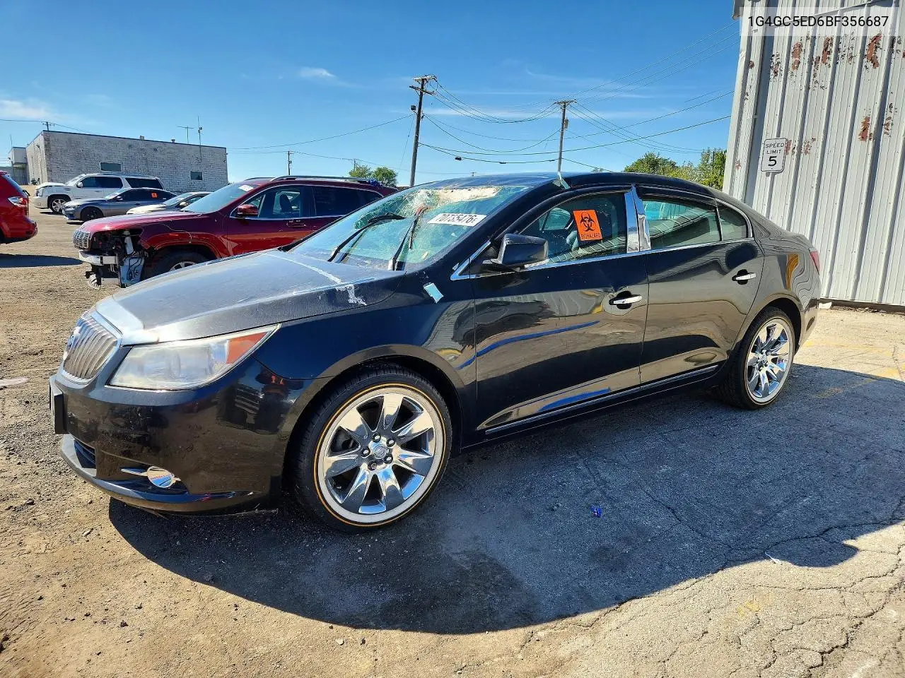 BUICK LACROSSE 2011, VIN 1G4GC5ED6BF356687