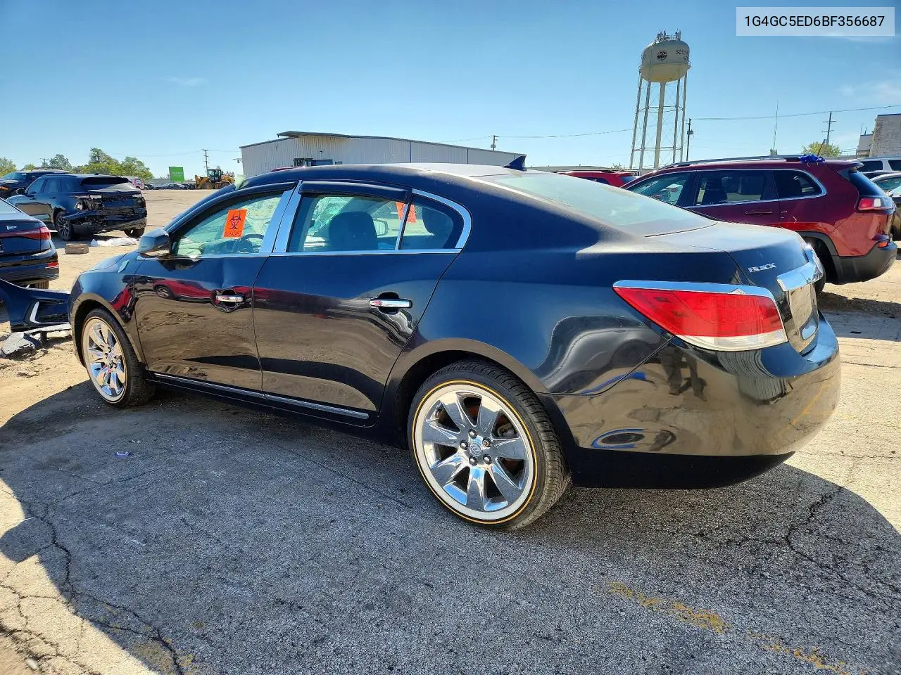 2011 BUICK LACROSSE VIN 1G4GC5ED6BF356687 — фото 2