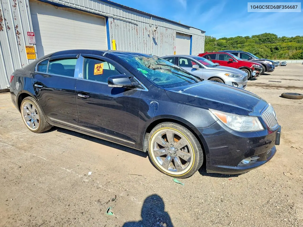 2011 BUICK LACROSSE VIN 1G4GC5ED6BF356687 — фото 4