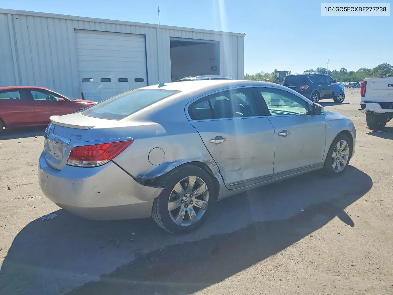 2011 BUICK LACROSSE VIN 1G4GC5ECXBF277238 — фото 3