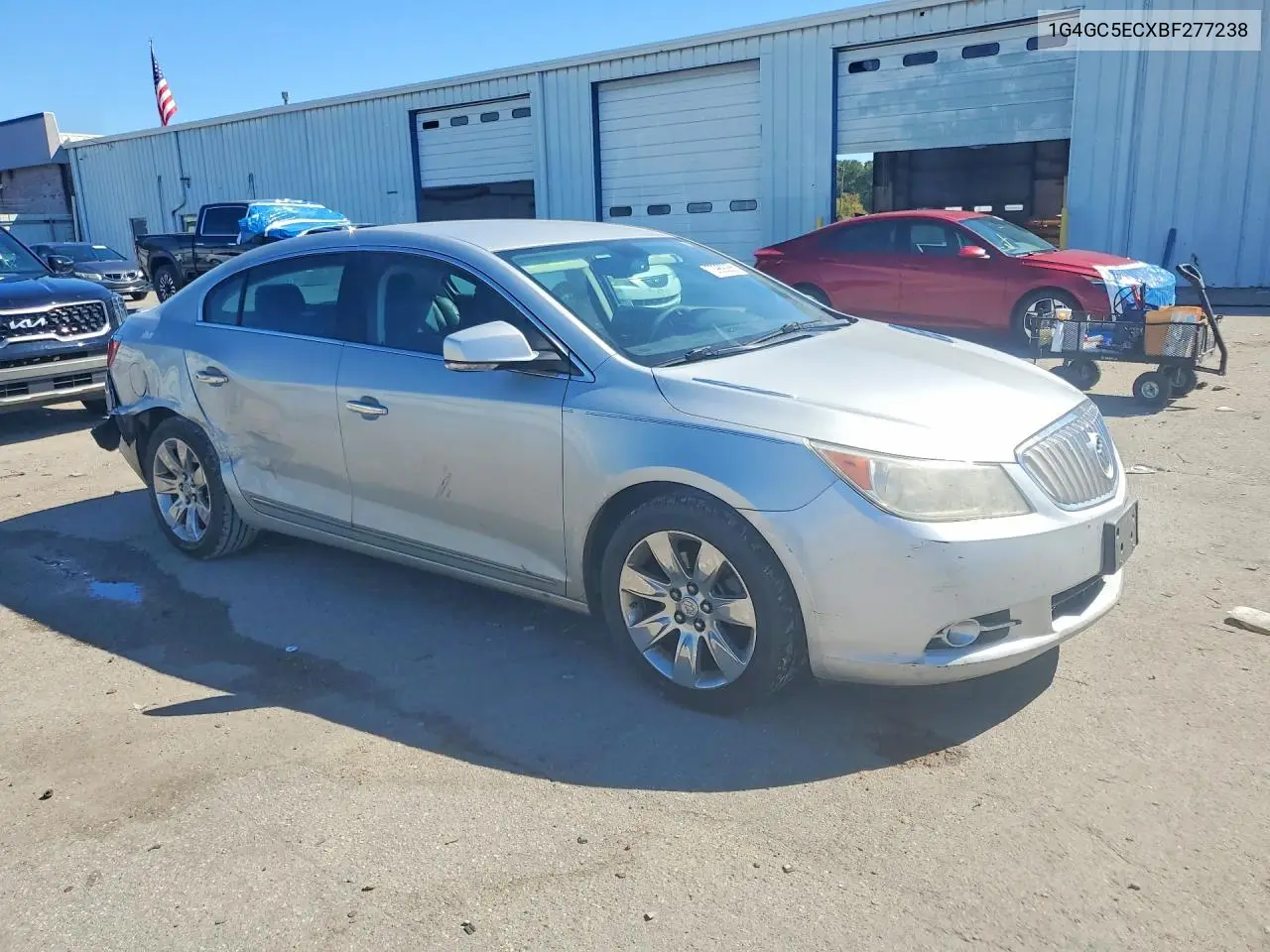 2011 BUICK LACROSSE VIN 1G4GC5ECXBF277238 — фото 4