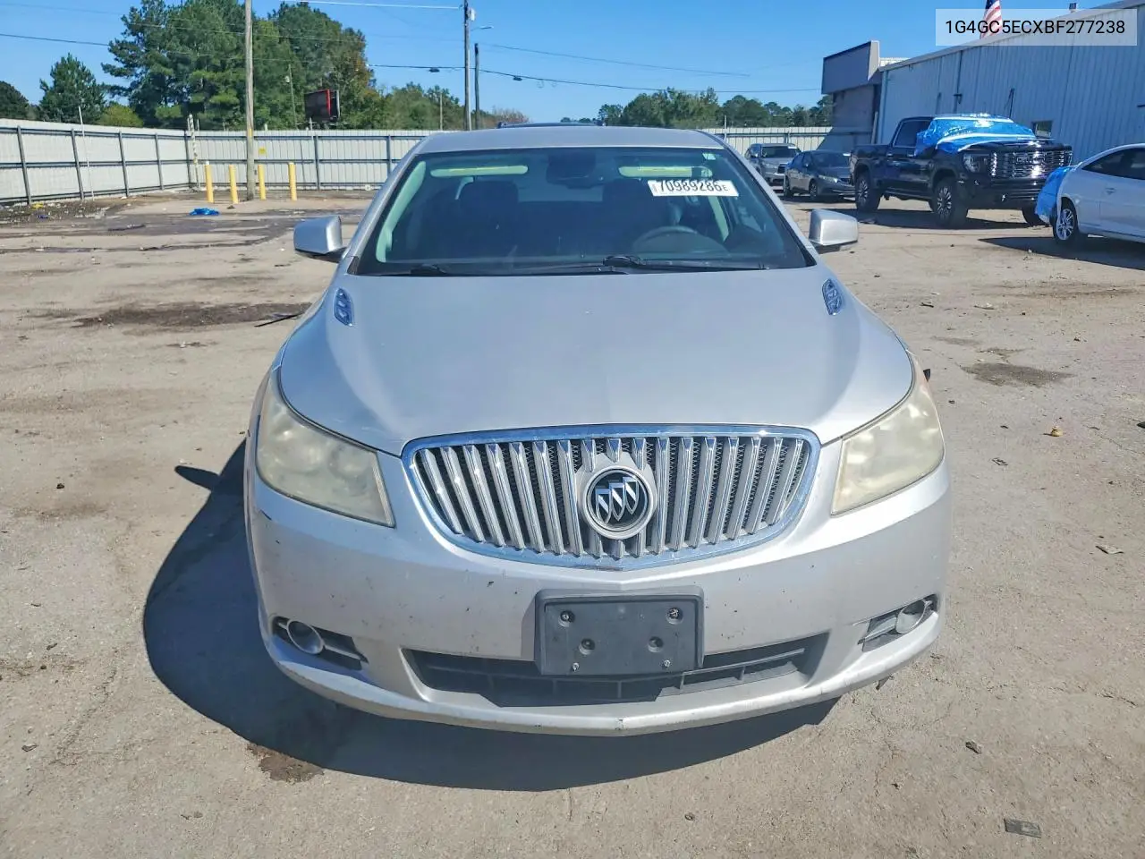 2011 BUICK LACROSSE VIN 1G4GC5ECXBF277238 — фото 5