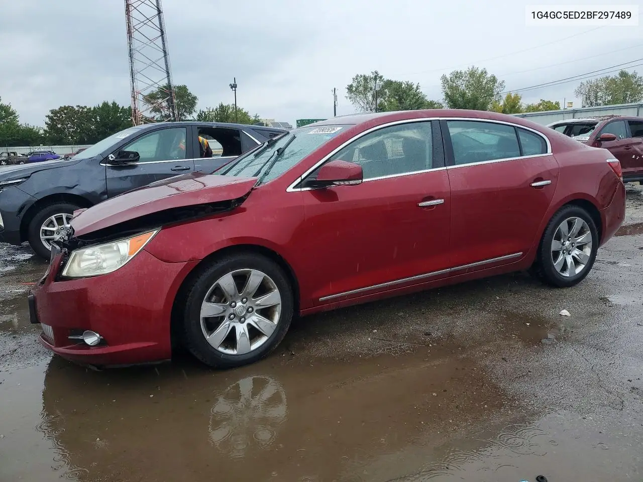 BUICK LACROSSE 2011, VIN 1G4GC5ED2BF297489