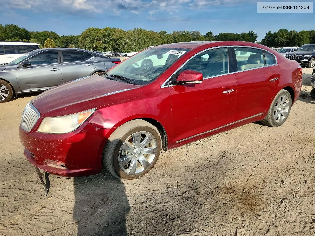 BUICK LACROSSE 2011, VIN 1G4GE5ED3BF154304