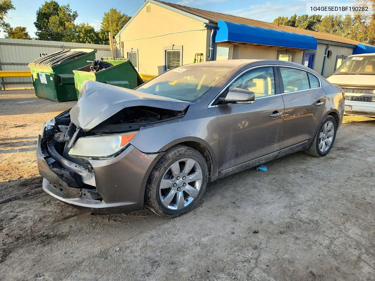 BUICK LACROSSE 2011, VIN 1G4GE5ED1BF190282